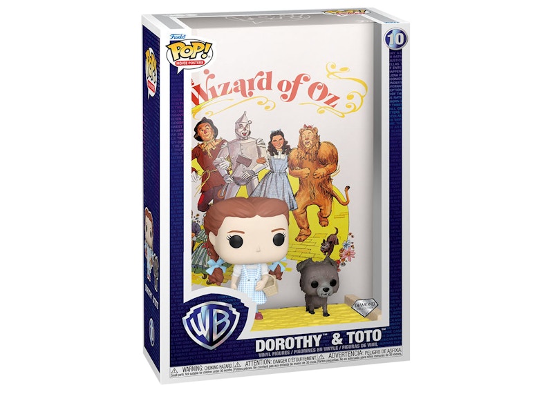 Funko Pop! Movie Posters Wizard of Oz Dorothy & Toto Diamond Collection Figure #10