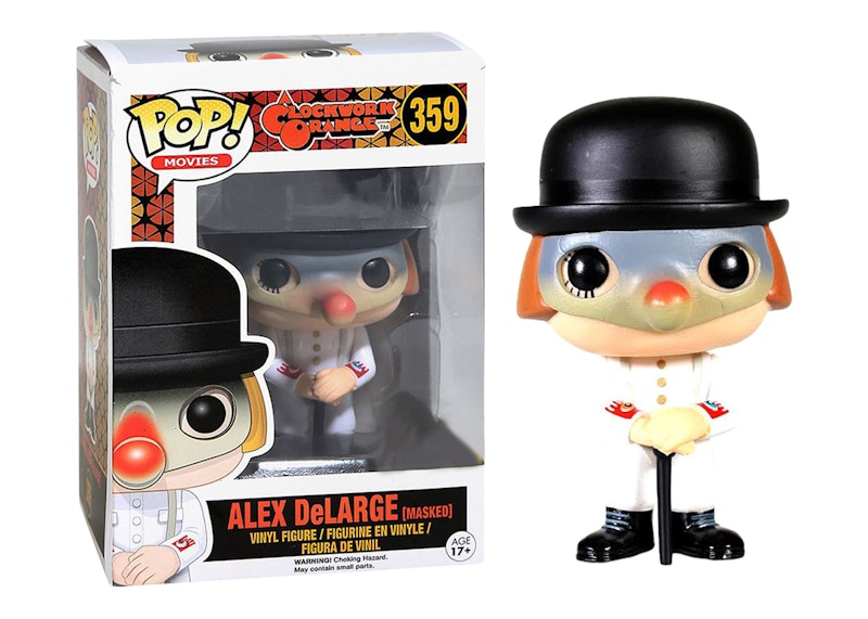 Funko Pop! Movies A Clockwork Orange Alex DeLarge Masked Hot Topic Exclusive Figure #359
