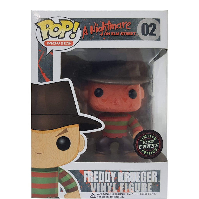 Funko Pop! Movies A Nightmare On Elm Street Freddy Krueger (Glow) (Chase) Figure #02