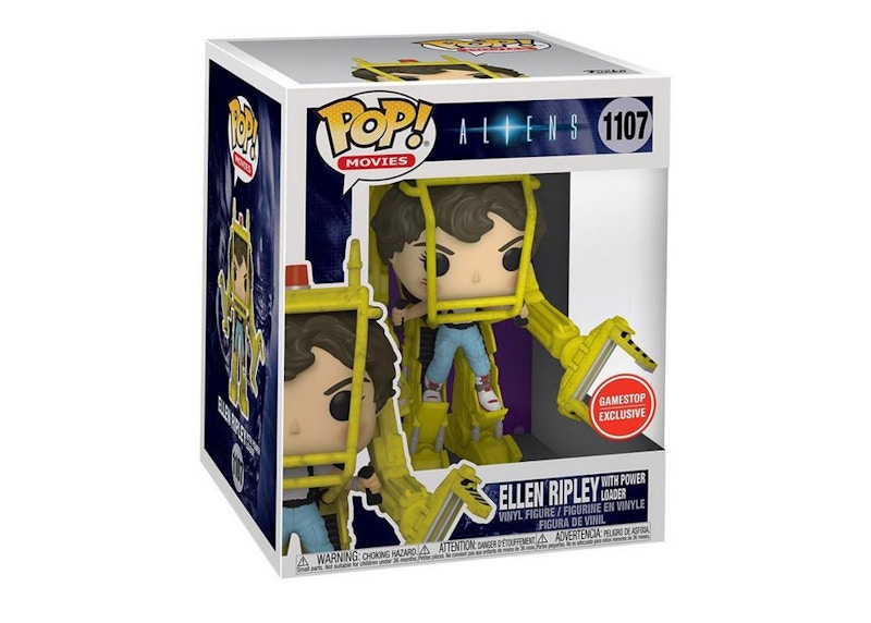 Funko Pop! Movies Aliens Ellen Ripley with Power Loader GameStop Exclusive Figure #1107