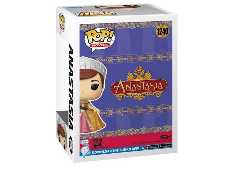 Funko Pop! Movies Anastasia Diamond Collection 2022 Summer Convention Exclusive Figure #1240
