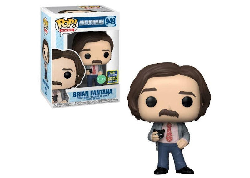 Funko Pop! Movies Anchorman Brian Fantana Scented 2020 Summer Convention Exclusive Figure #949