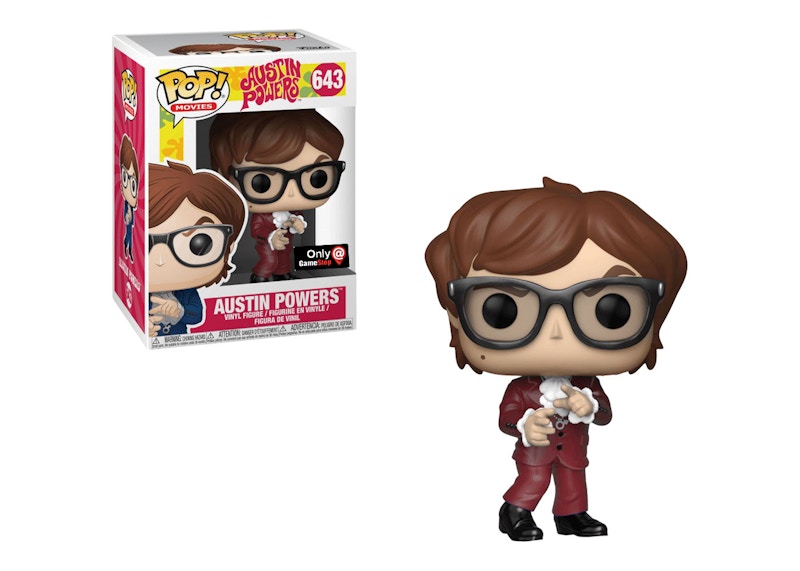 Funko Pop! Movies Austin Powers Red Suit GameStop Exclusive Figure #643