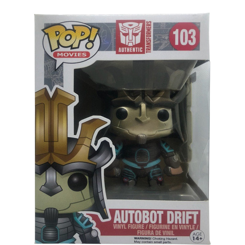 Funko Pop! Movies Authentic Transformers Autobot Drift Figure #103