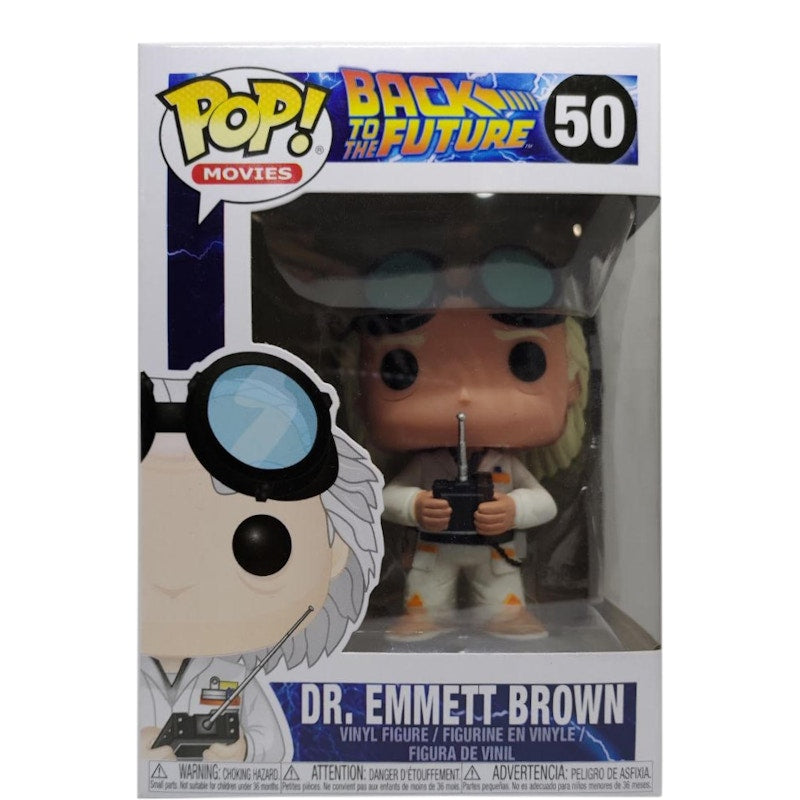 Funko Pop! Movies Back to the Future Dr. Emmett Brown Figure #50