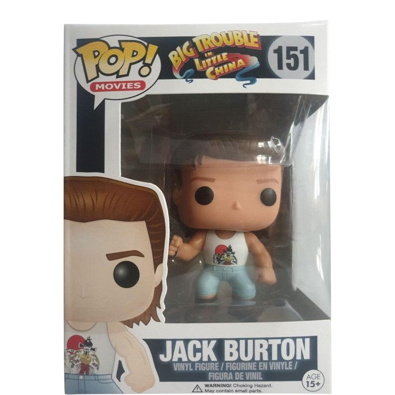 Funko Pop! Movies Big Trouble in Little China Jack Burton Figure #151