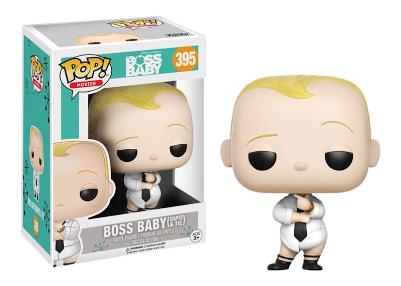Funko Pop! Movies Boss Baby (Diaper & Tie) Figure #395