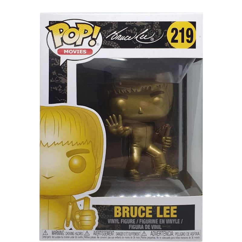 Funko Pop! Movies Bruce Lee (Gold) Figure #219