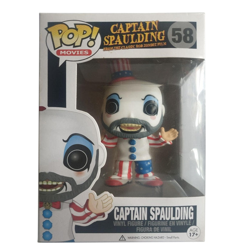 Funko Pop! Movies Captain Spaulding from the Classic Rob Zombie Film Captain Spaulding Figure #58