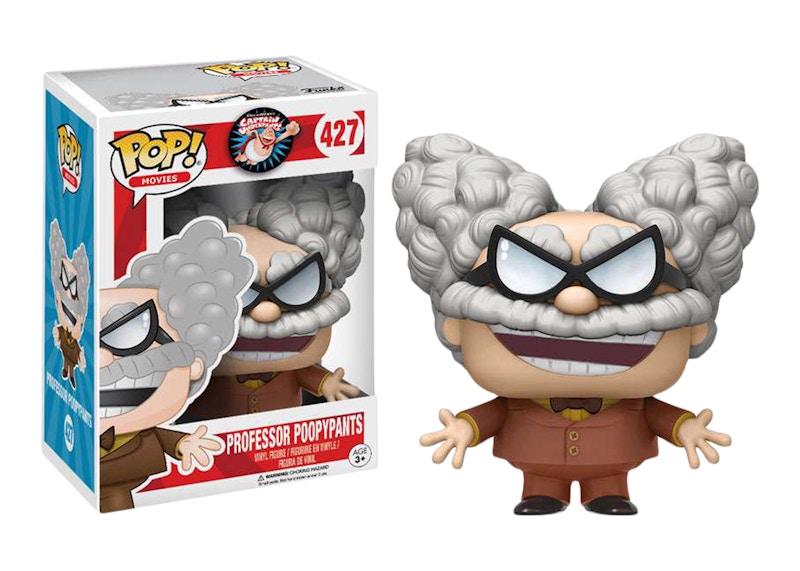 Funko Pop! Movies Captain Underpants Professor Poopypants Brown Suit Figure #427