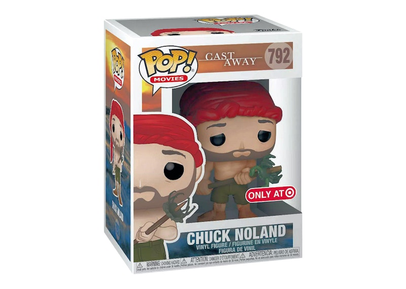 Funko Pop! Movies Cast Away Chuck Nolan with Spear & Crab Target Exclusive Figure #792