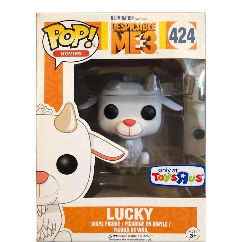 Funko Pop! Movies Despicable Me 3 Lucky Toys R Us Exclusive Figure #424