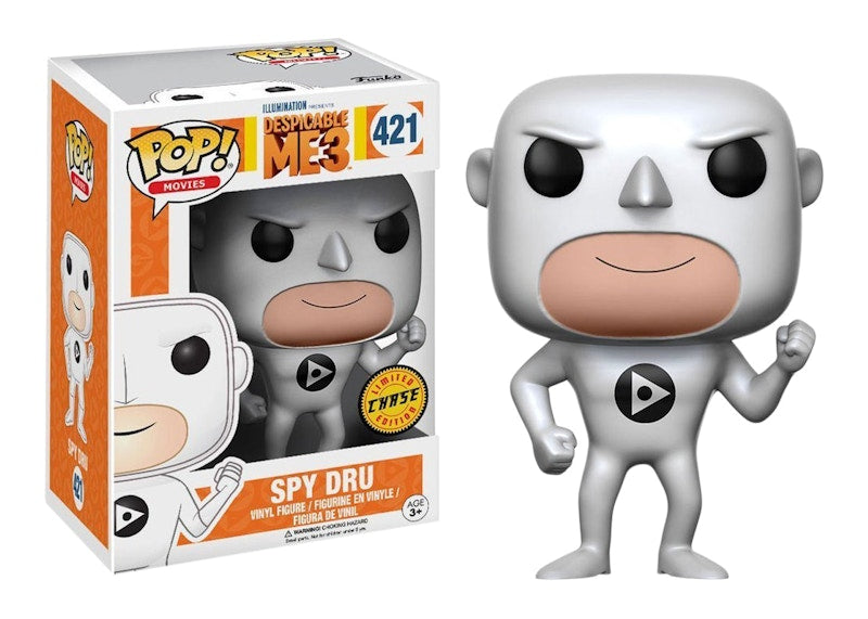 Funko Pop! Movies Despicable Me 3 Spy Dru White (Chase) Figure #421