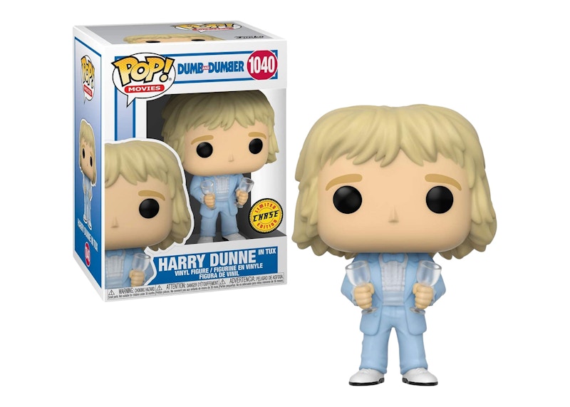 Funko Pop! Movies Dumb & Dumber Harry Dunne In Tux Champagne Glasses (Chase) Figure #1040