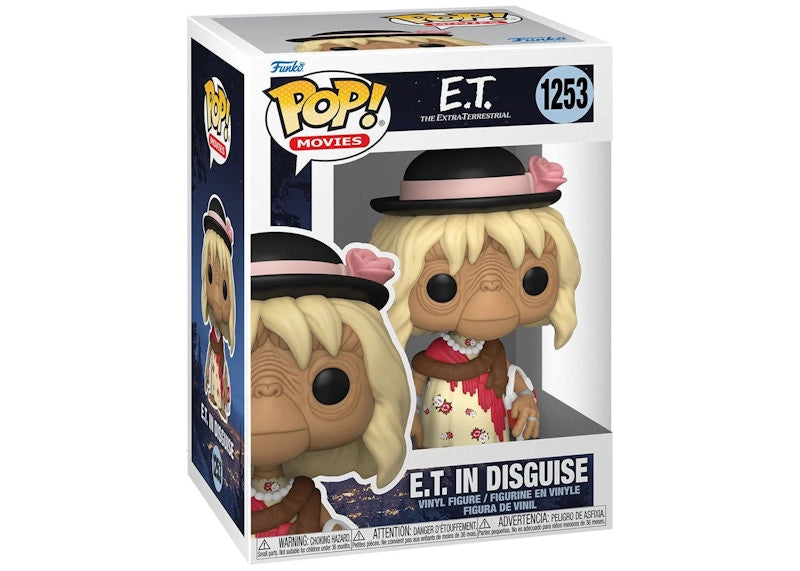 Funko Pop! Movies E.T. 40th Anniversary E.T. In Disguise Figure #1253