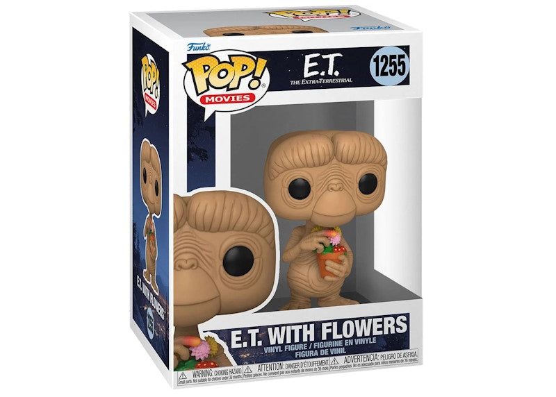 Funko Pop! Movies E.T. 40th Anniversary E.T. With Flowers Figure #1255