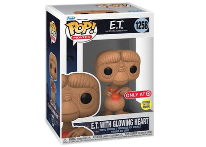 Funko Pop! Movies E.T. 40th Anniversary E.T. With Glowing Heart GITD Target Exclusive Figure #1258