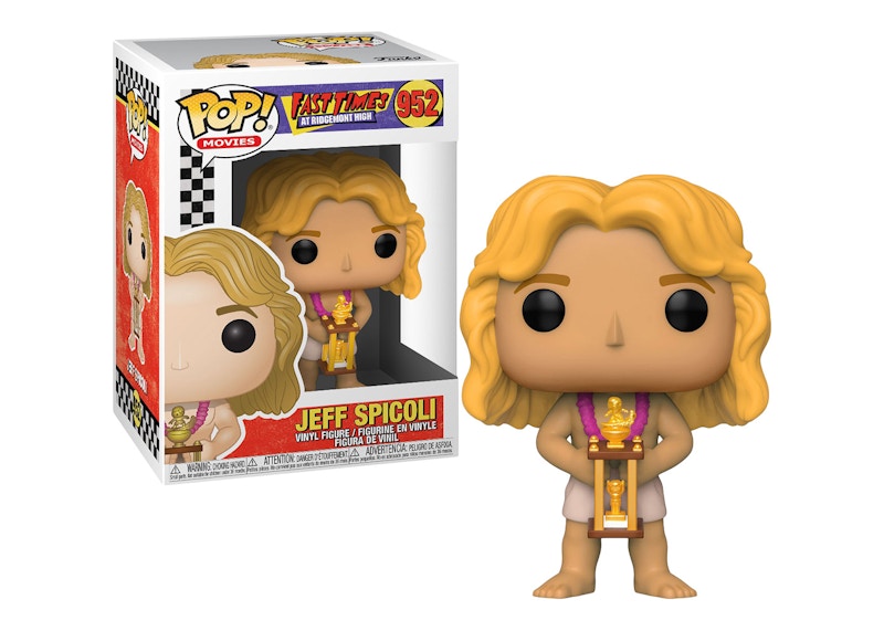 Funko Pop! Movies Fast Times at Ridgemont High Jeff Spicoli with Trophy Figure #952