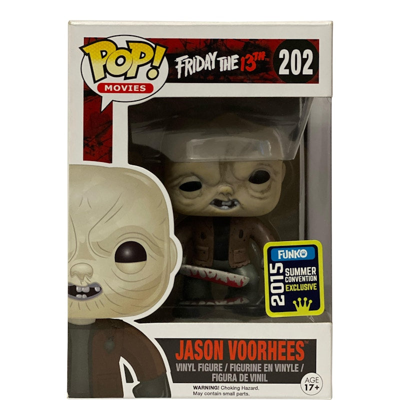 Funko Pop! Movies Friday The 13th Jason Voorhees (Unmasked) Summer Convention Figure #202
