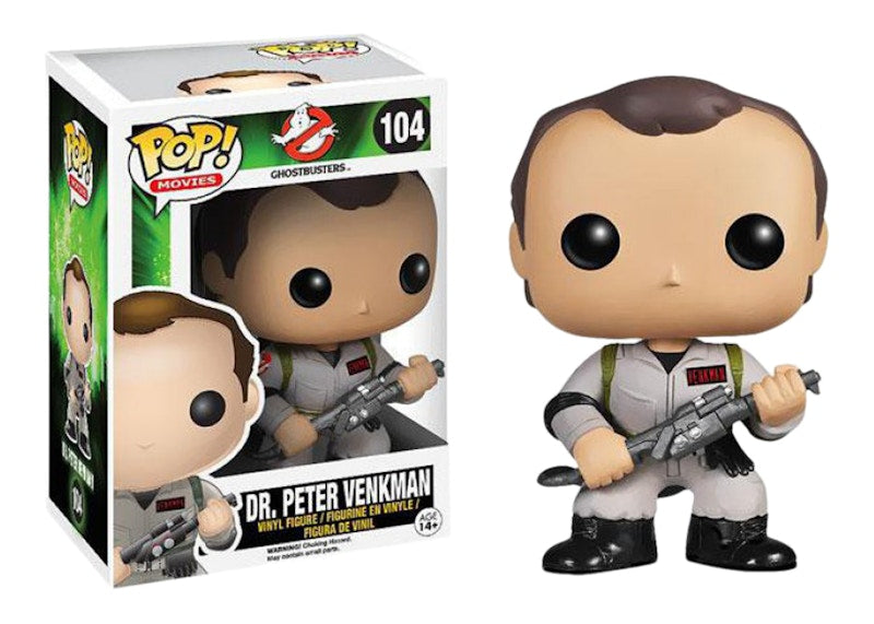 Funko Pop! Movies Ghostbusters Dr. Peter Venkman Figure #104
