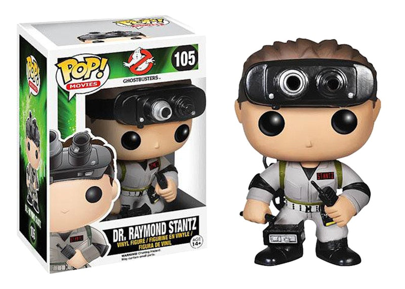 Funko Pop! Movies Ghostbusters Dr. Raymond Stantz Figure #105