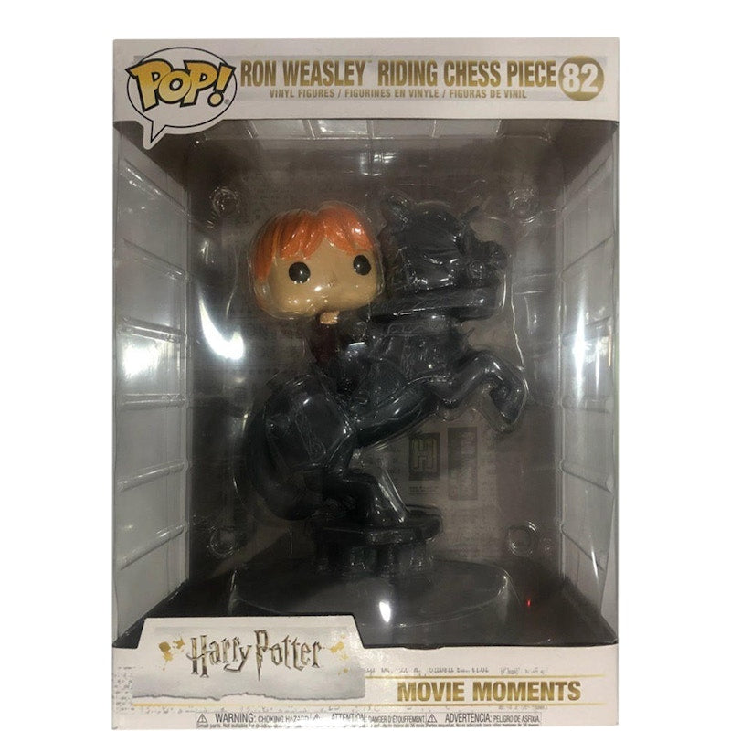 Funko Pop! Movies Harry Potter Ron Weasley (Riding Chess Piece) Movie Moments Figure #82