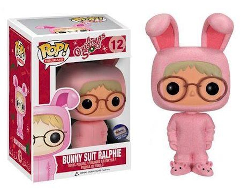 Funko Pop! Movies Holidays A Christmas Story Bunny Suit Ralphie (Flocked) Figure #12