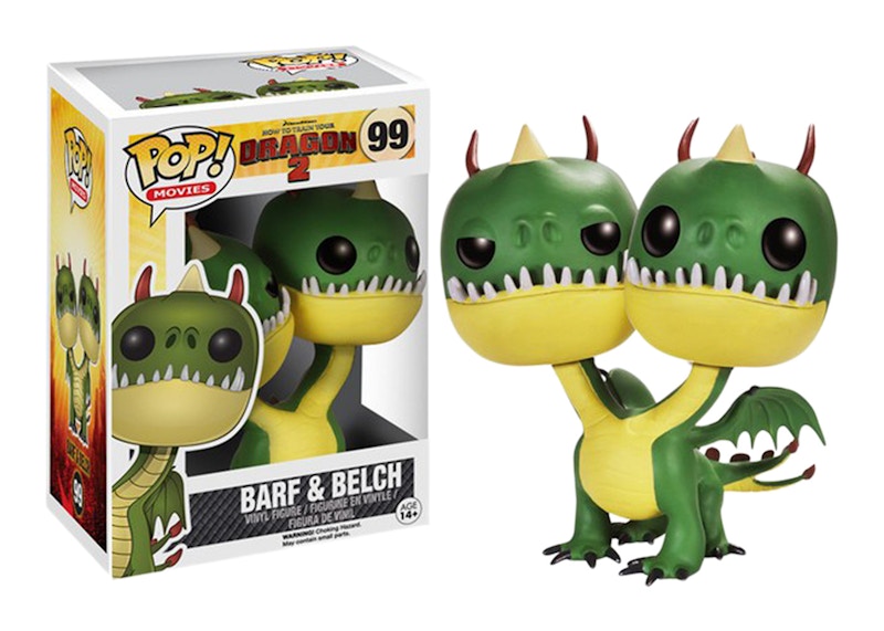 Funko Pop! Movies How to Train Your Dragon 2 Barf & Belch Figure #99