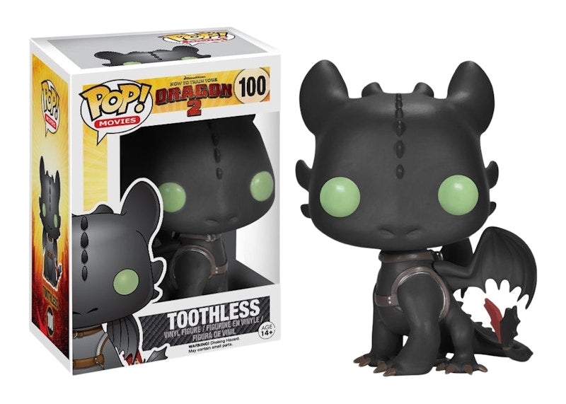 Funko Pop! Movies How to Train Your Dragon 2 Toothless Figure #100