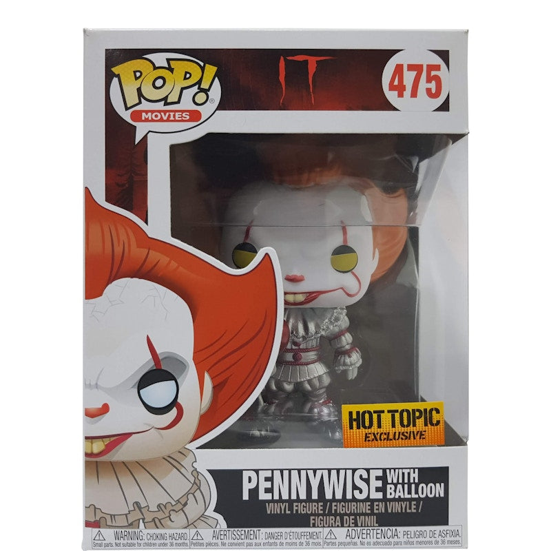 Funko Pop! Movies IT Pennywise with Ballon Hot Topic Exclusive Figure #475