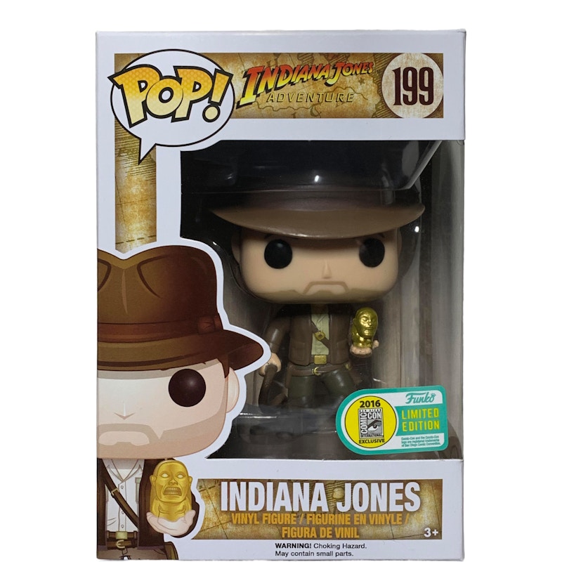 Funko Pop! Movies Indiana Jones Adventure Indiana Jones SDCC Figure #199