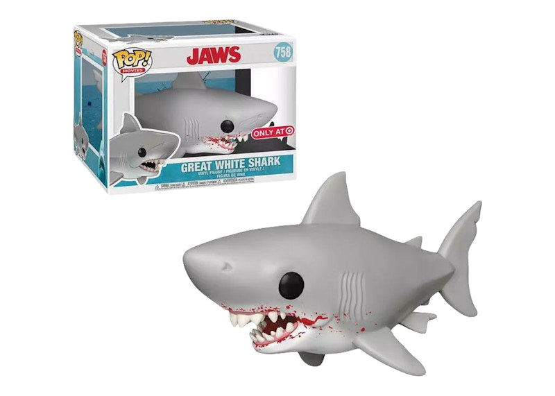 Funko Pop! Movies Jaws Great White Shark Bloody Mouth Target Exclusive Figure #758