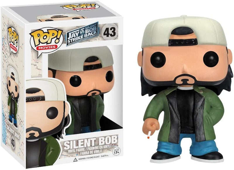 Funko Pop! Movies Jay And Silent Bob Strike Back Silent Bob Figure #43