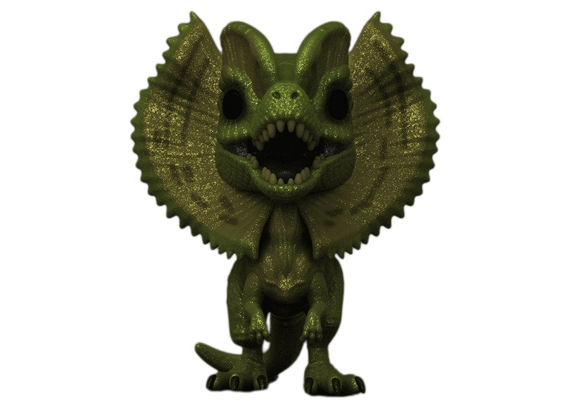 Funko Pop! Movies Jurassic Park Dilophosaurus GITD Jurassic World Exhibition Exclusive Figure #550