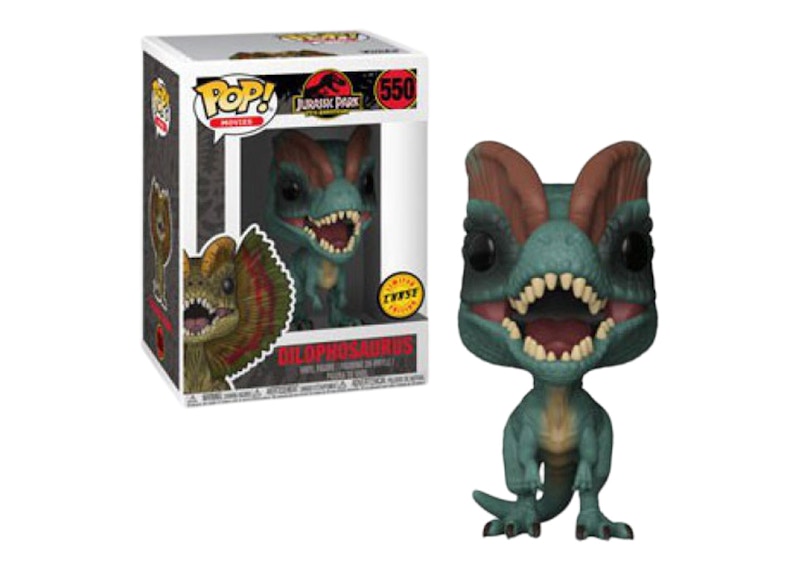 Funko Pop! Movies Jurassic Park Dilophosaurus No Flaps (Chase) Figure #550