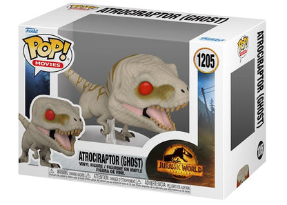 Funko Pop! Movies Jurassic World Dominion Atrociraptor (Ghost) Figure #1205