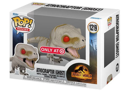 Funko Pop! Movies Jurassic World Dominion Atrociraptor (Ghost) Target Exclusive Figure #1219