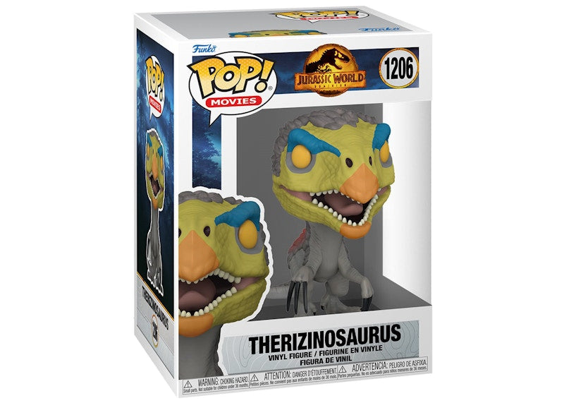 Funko Pop! Movies Jurassic World Dominion Therizinosaurus Figure #1206