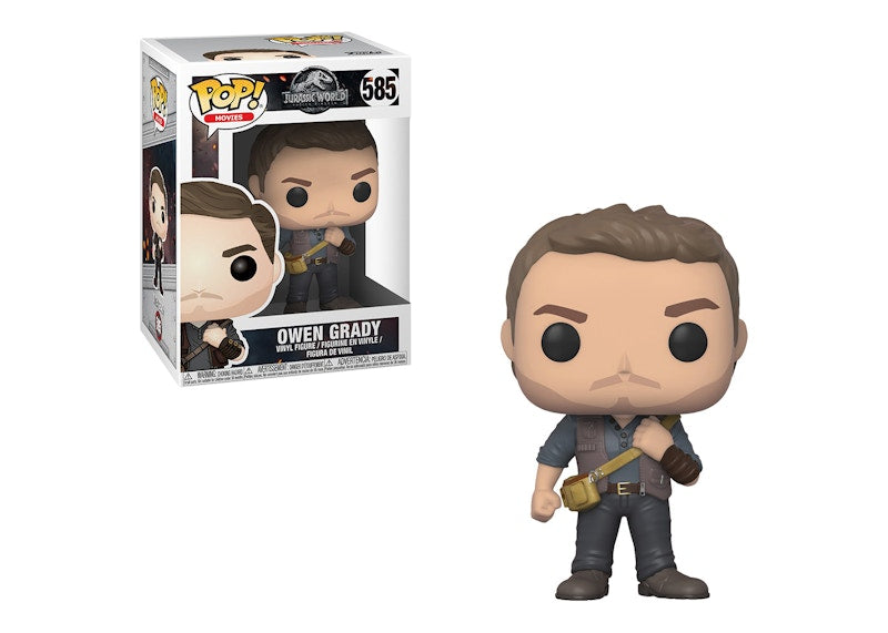 Funko Pop! Movies Jurassic World Fallen Kingdom Owen Grady Figure #585