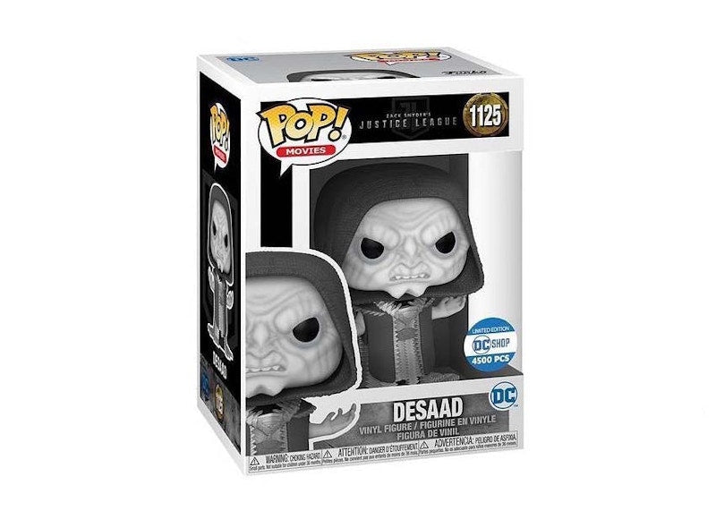 Funko Pop! Movies Justice League Desaad (Black/White) DC Shop Exclusive Figure #1125