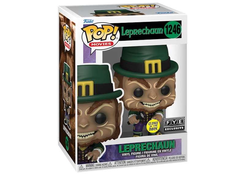 Funko Pop! Movies Leprechaun GITD FYE Exclusive Figure #1246