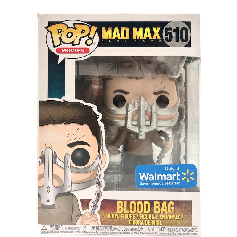 Funko Pop! Movies Mad Max Fury Road Blood Bag Walmart Exclusive Figure #510