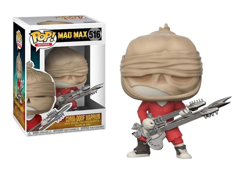 Funko Pop! Movies Mad Max Fury Road Coma-Doof Warrior Head Wrap Figure #516