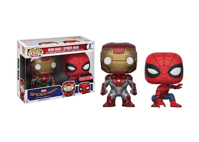 Funko Pop! Movies Marvel Spider-Man Homingcoming Iron Man / Spider-Man Target Exclusive 2 Pack