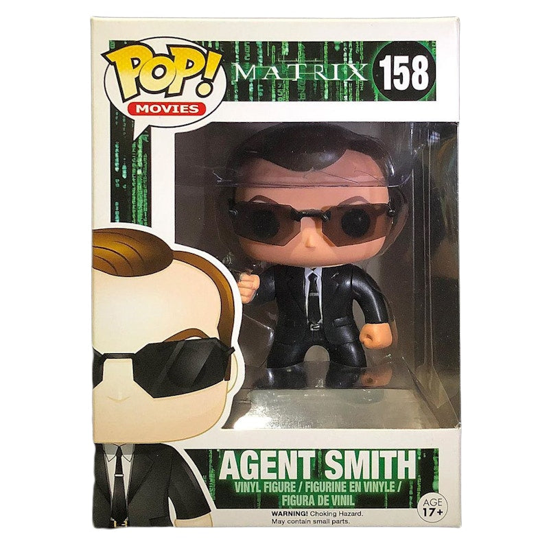 Funko Pop! Movies Matrix Agent Smith Figure #158