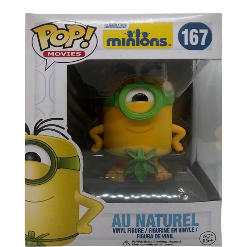 Funko Pop! Movies Minions Au Naturel Figure #167