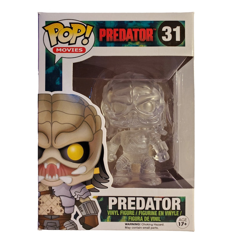 Funko Pop! Movies Predator Clear No Blood Splatter Figure #310