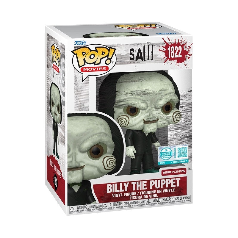 Funko Pop! Movies Saw Billy the Puppet Limited Edition Figure #1822