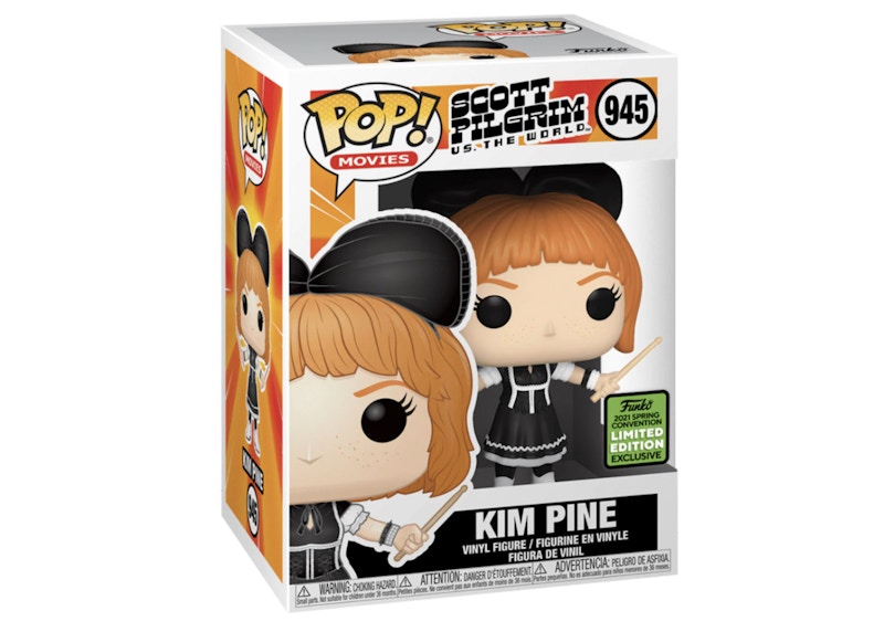 Funko Pop! Movies Scott Pilgrim V.S. The World Kim Pine 2021 Spring Convention Exclusive Figure #945