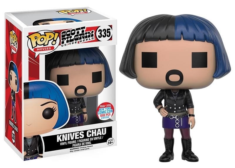 Funko Pop! Movies Scott Pilgrim vs The World Knives Chau NYCC Figure #335